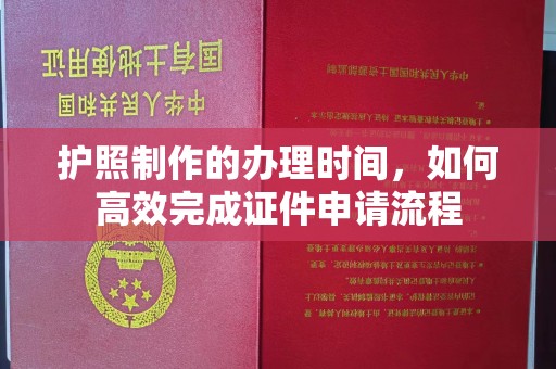 崆峒护照制作的办理时间，如何高效完成证件申请流程