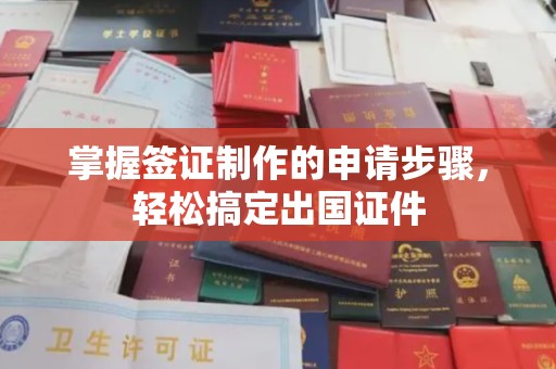 崆峒掌握签证制作的申请步骤，轻松搞定出国证件