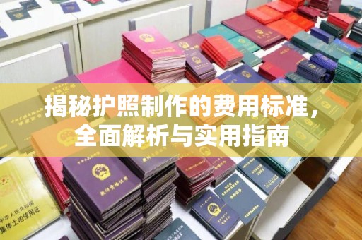 崆峒揭秘护照制作的费用标准，全面解析与实用指南
